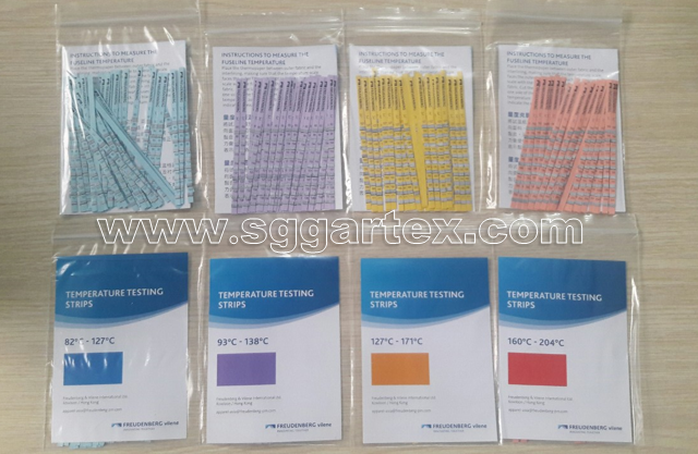 giay-do-nhiet-do-vai Giay do nhiet do Vilene dung de do nhiet do vai khi ui, test keo mex de xac dinh nhiet do vai duoc de dang. Giay do nhiet do Vilene gia re, chinh hang, chat luong tot va giao hang toan quoc.